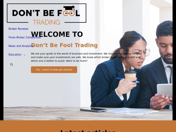 dontbefooltrading.com