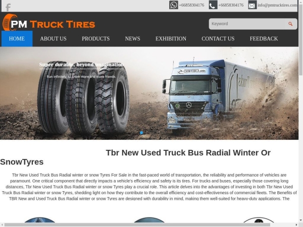 pmtrucktires.com