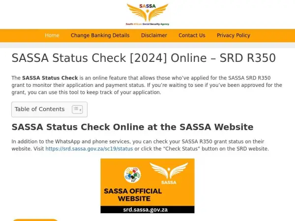 sassastatuschecks.net.za