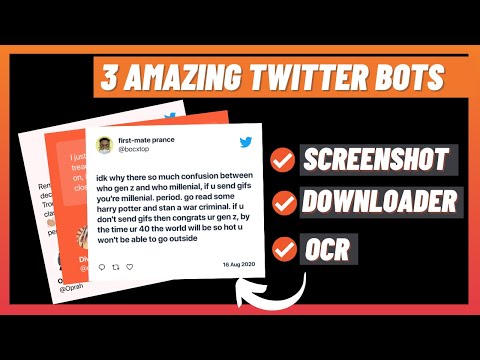 3 Useful Twitter Bots for Your Everyday Use | Screenshot Bot, Downloader Bot & AltText Bot