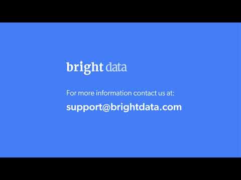 How to Understand Your Dashboard | Bright Data How-To Video | Proxy & Web Data Collection Tutorials