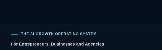 Official SENuke homepage labels the current offer as an AI growth operating system for entrepreneurs, businesses and agencies