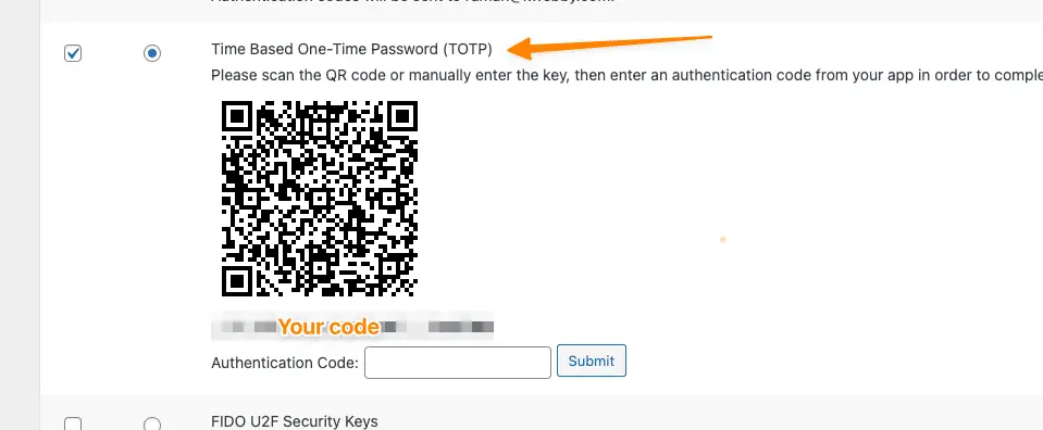 How to enable two-factor Authentication in WordPress (2 Easy Way) 9