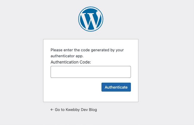 How to enable two-factor Authentication in WordPress (2 Easy Way) 11