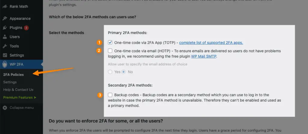 How to enable two-factor Authentication in WordPress (2 Easy Way) 16