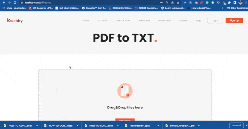 pdf to txt file converter
