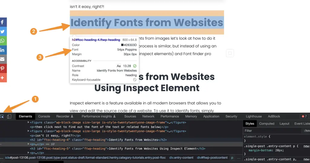 How to Identify Fonts from Images, Websites and Documents (3 Simple Steps) 9