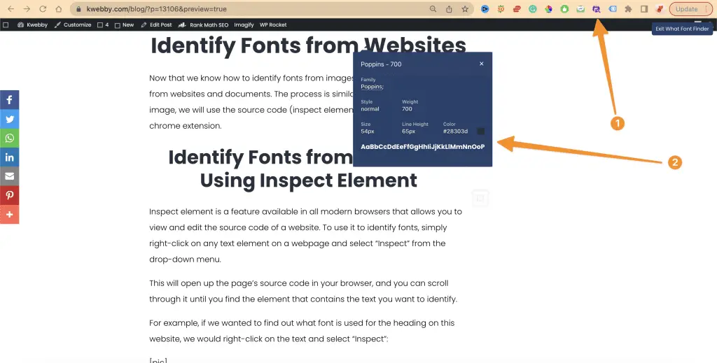 How to Identify Fonts from Images, Websites and Documents (3 Simple Steps) 10