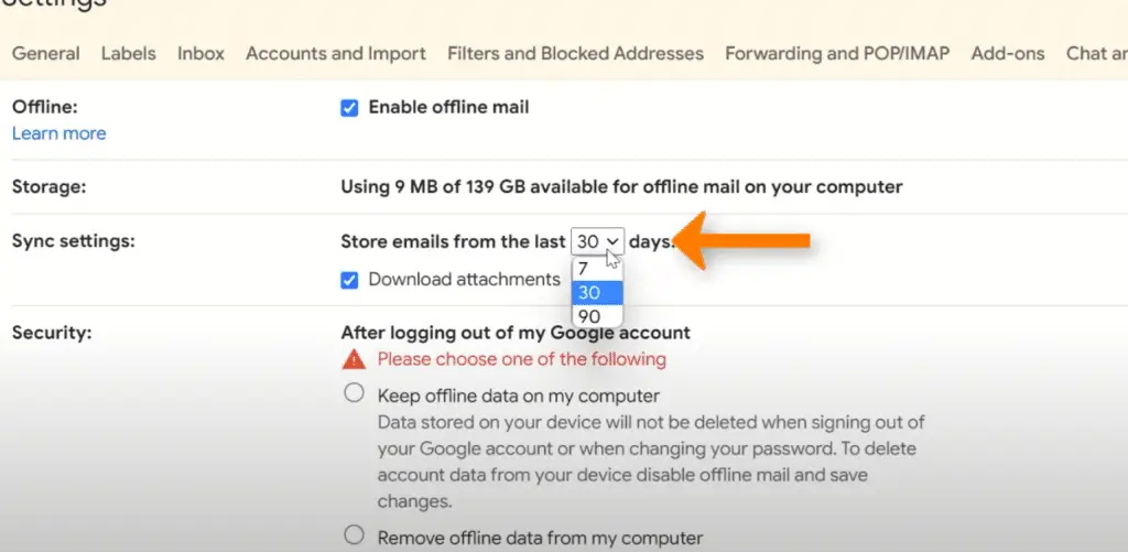 How to use Gmail offline Easily in 2024 9