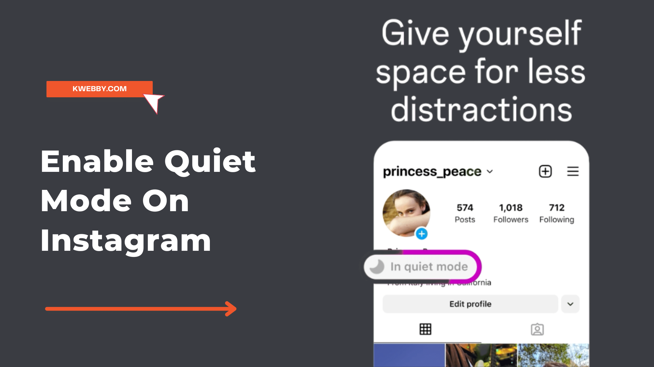 How to Enable Quiet Mode On Instagram in 2 clicks?