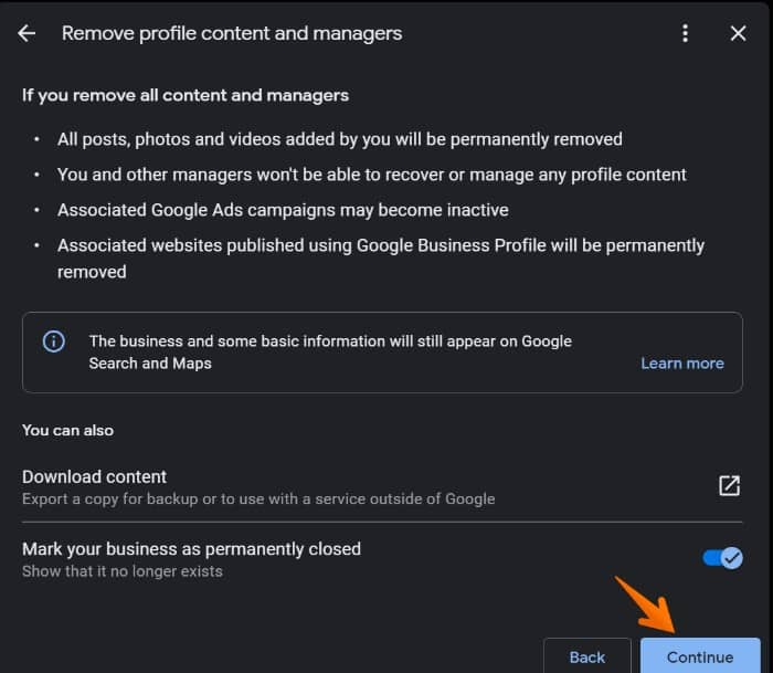 How to Remove Your Google Business Profile in 2 Simple Steps 8
