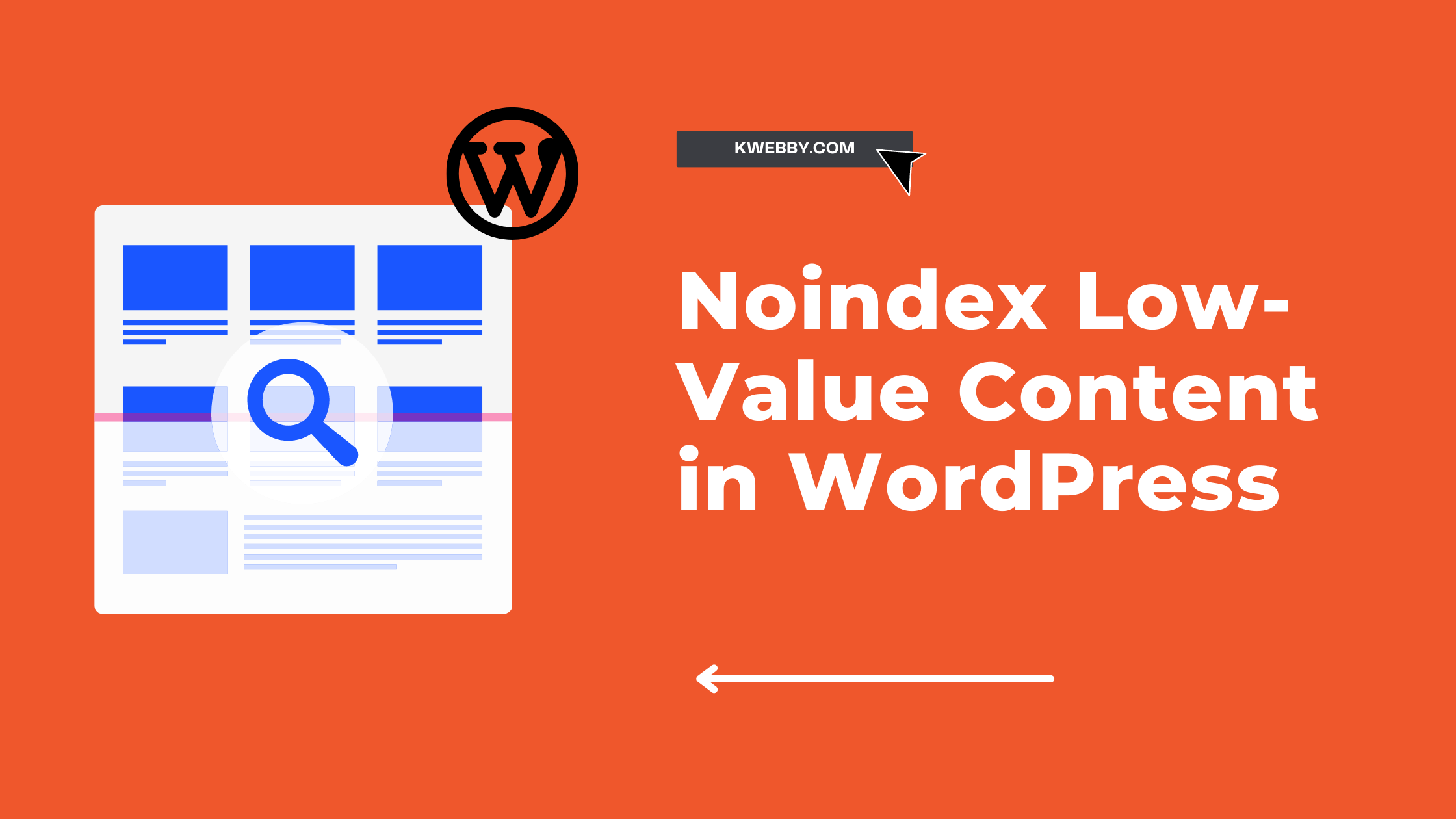 Noindex Low-Value Content in WordPress
