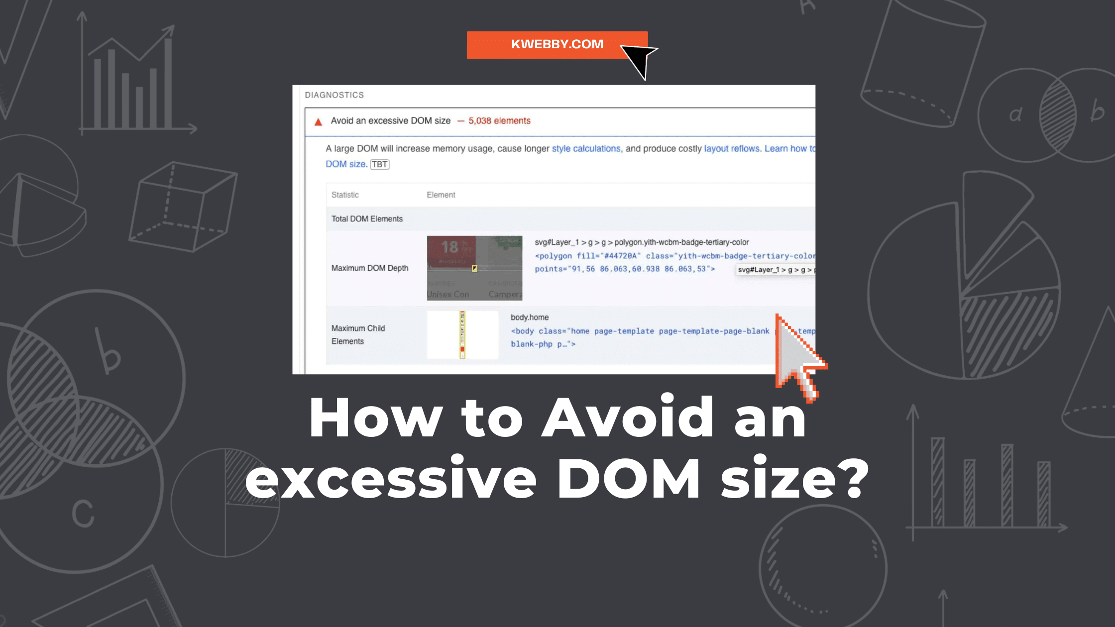 How to Avoid an excessive DOM size?