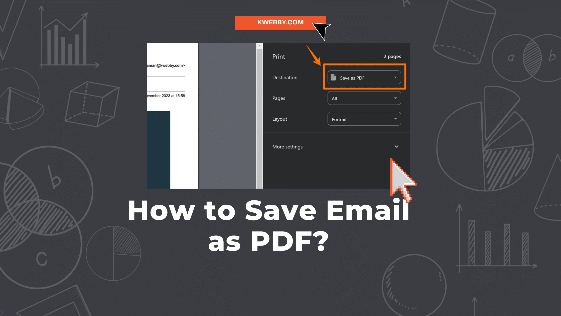 How to Save Email as PDF?