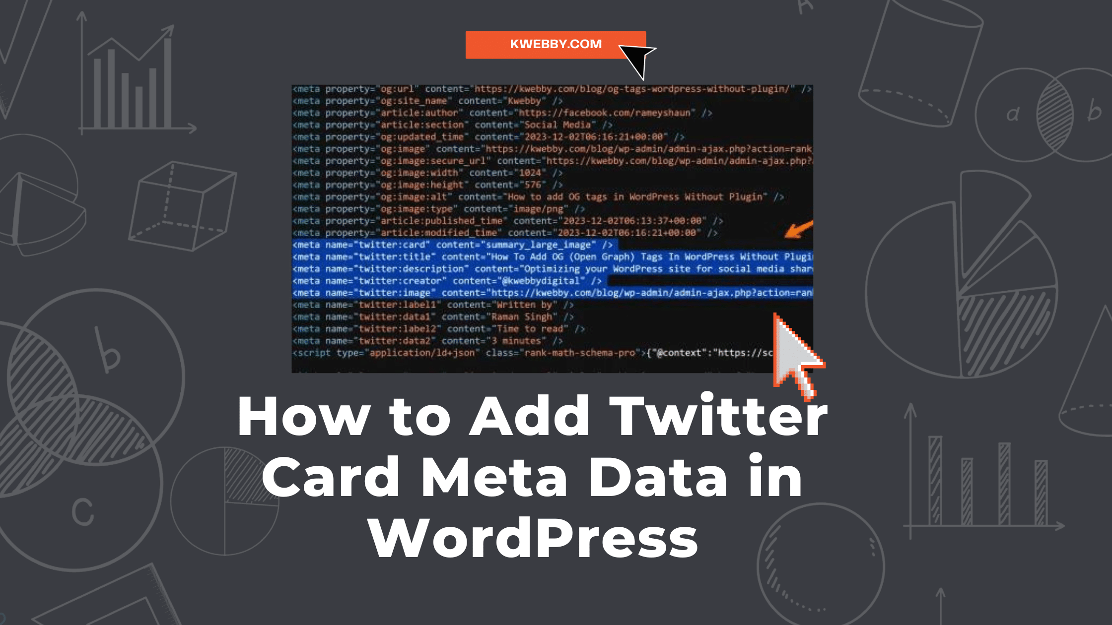 How to Add Twitter Card Meta Data in WordPress (Without Plugin)