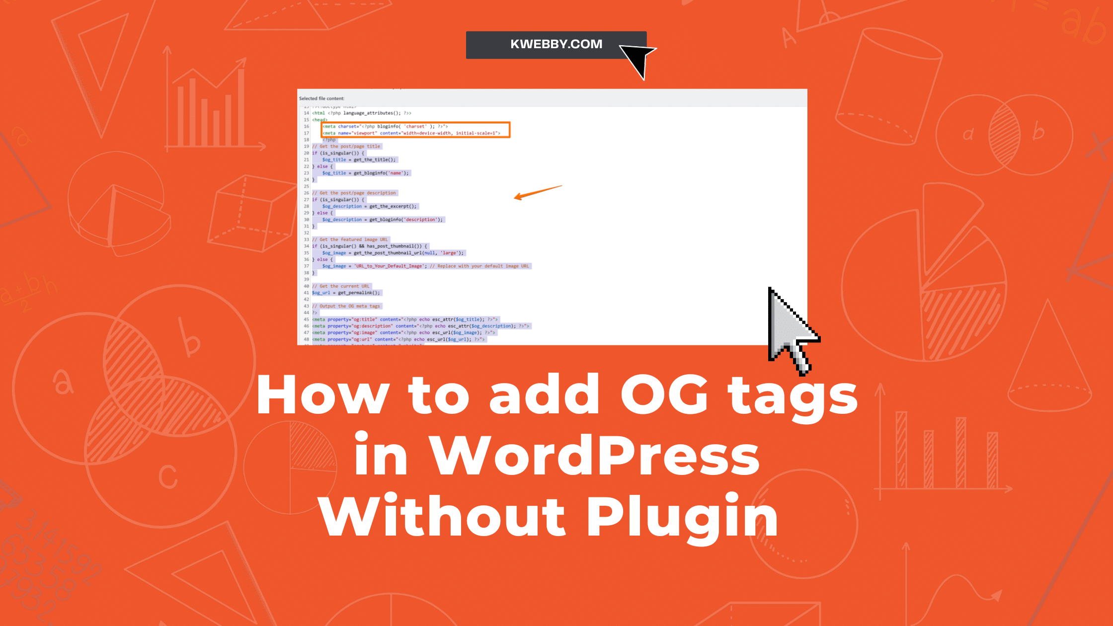 How to add OG (Open Graph) tags in WordPress Without Plugin (Easy Way)