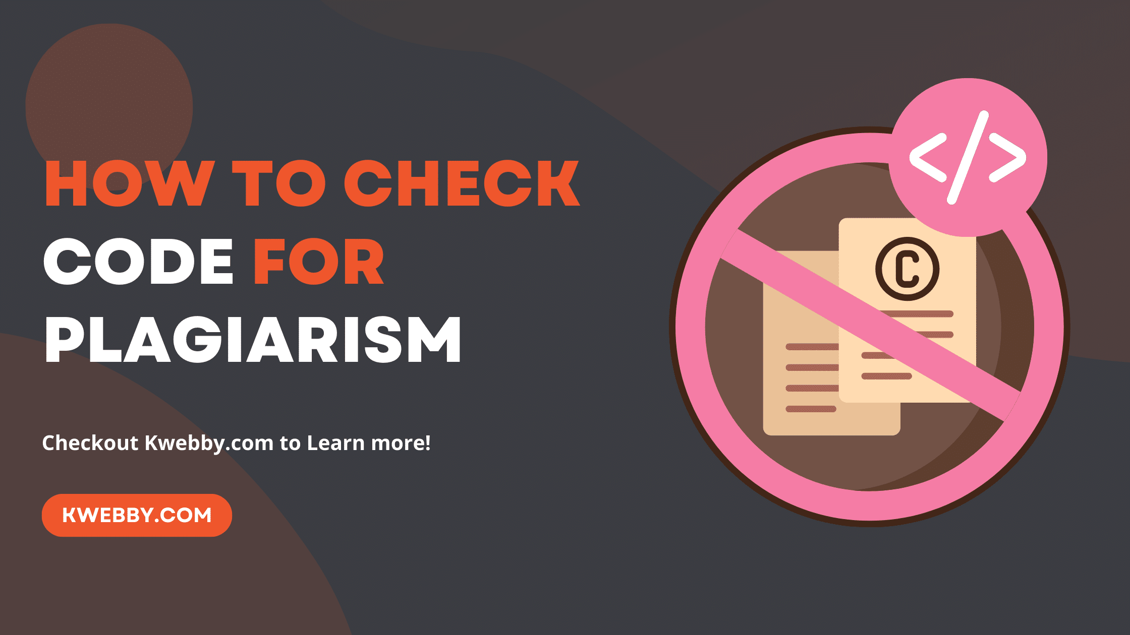 How to Check Code for Plagiarism
