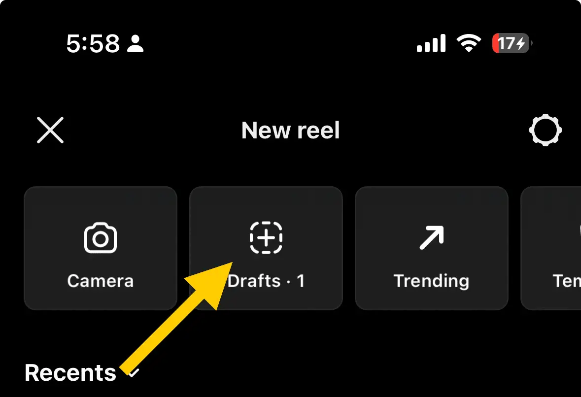 How to Find Drafts on Instagram in Just Few Taps 5