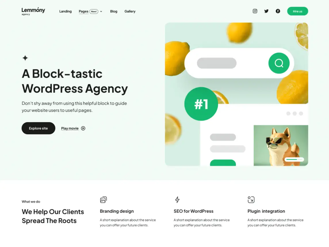 20 Best Agency WordPress Themes (Free, Lightwieght and Fast) 15