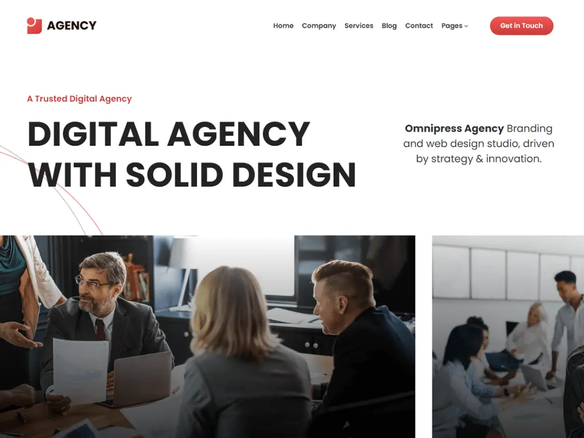 20 Best Agency WordPress Themes (Free, Lightwieght and Fast) 13