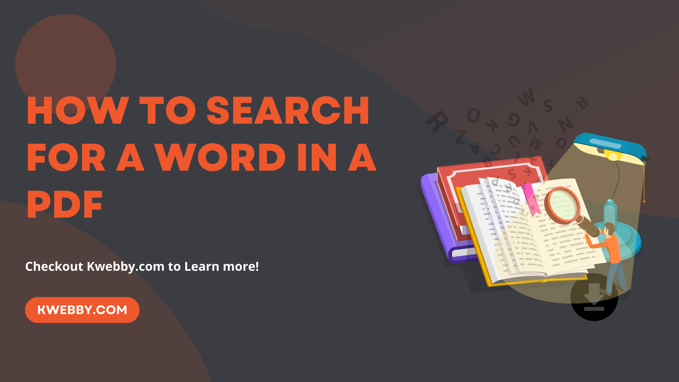 How to Search for a Word in a Pdf