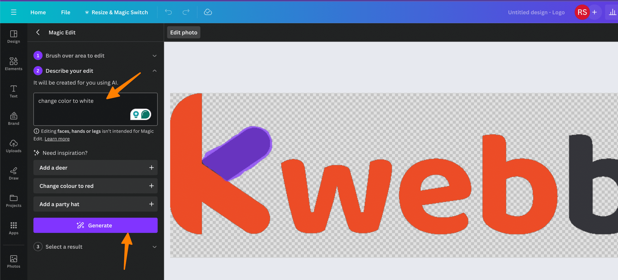 How To Change The Color Of The Logo In Canva (Or Any Image) | Kwebby