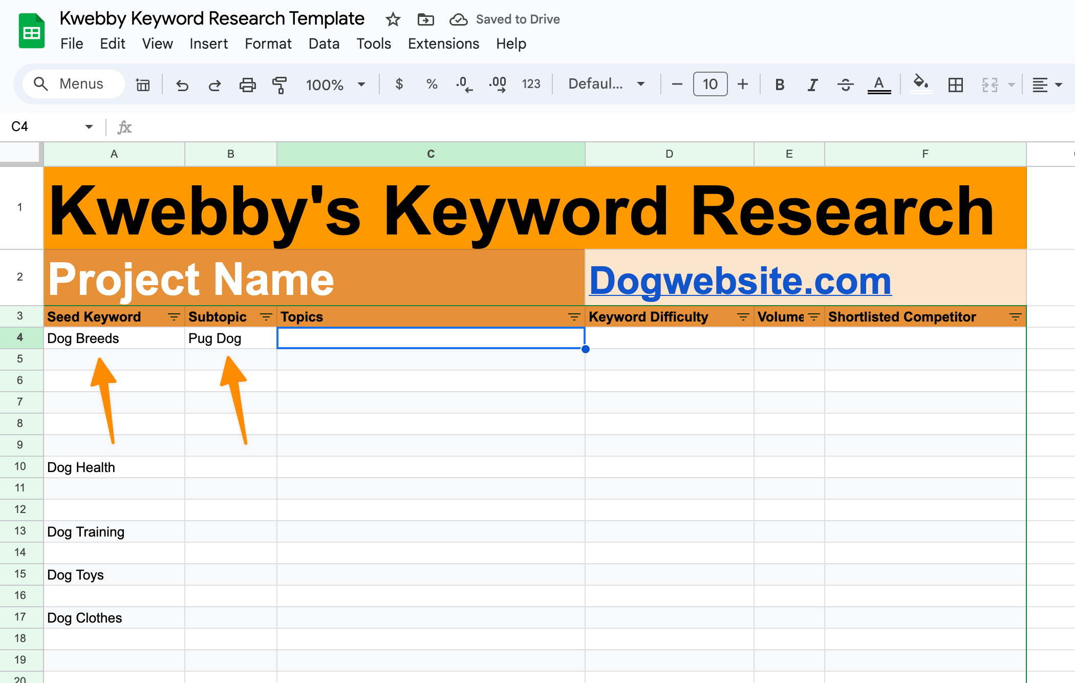 How to do Keyword Research for New Sites to Get 100k Traffic (Template Inside) 2