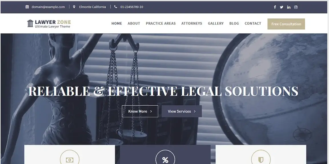 10 Best Law Firm WordPress Themes to Try 8