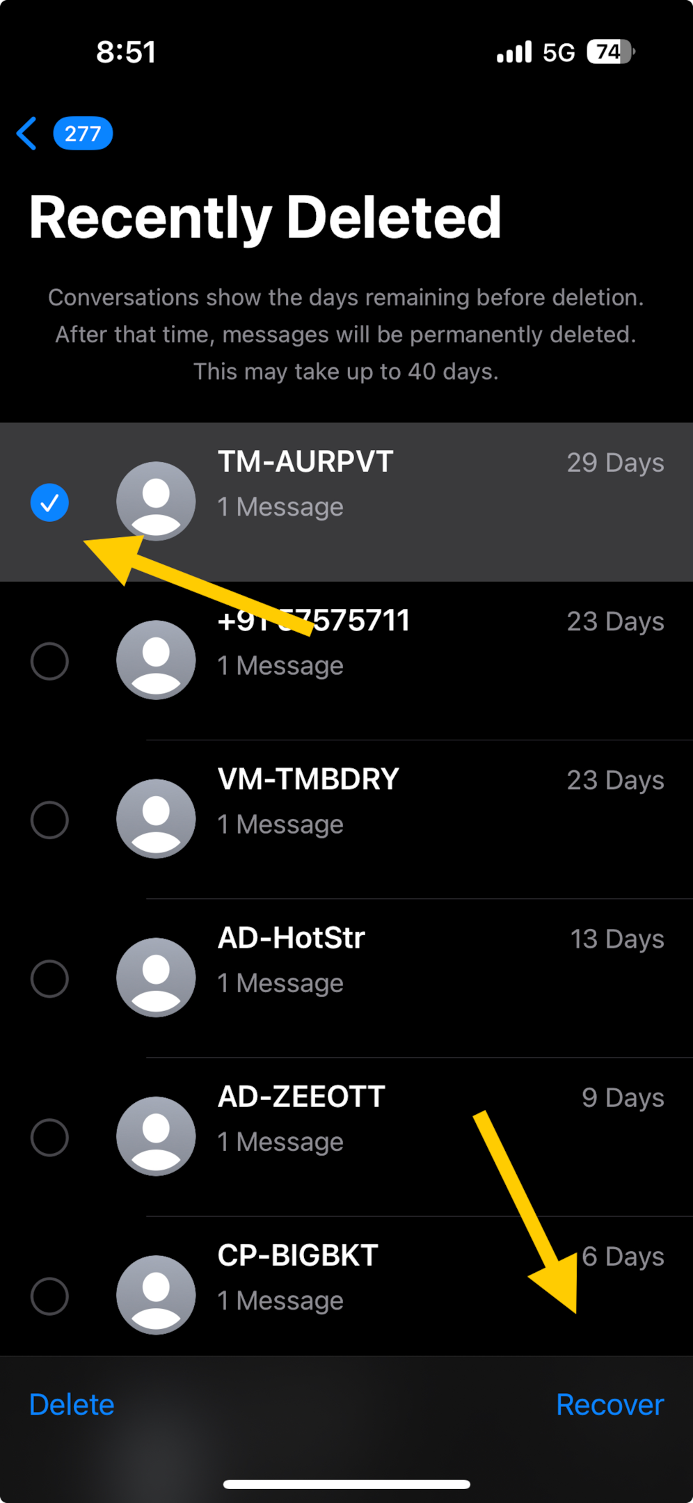 Recover Deleted iPhone Messages - Quick & Easy Guide 3