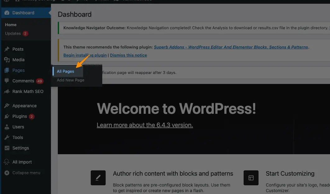 How to find Page or Post ID in WordPress Without a Plugin 1
