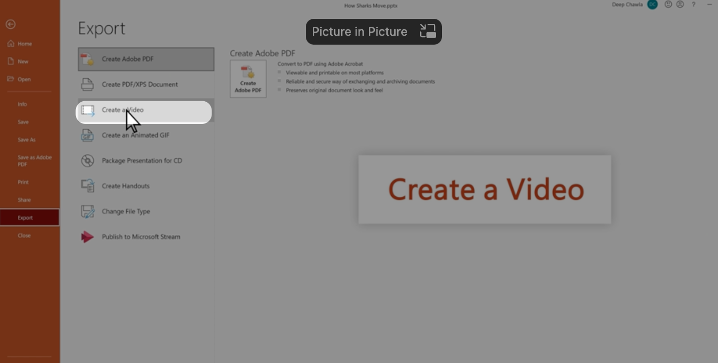 How to Convert PowerPoint to Video (PPT to Video) 8