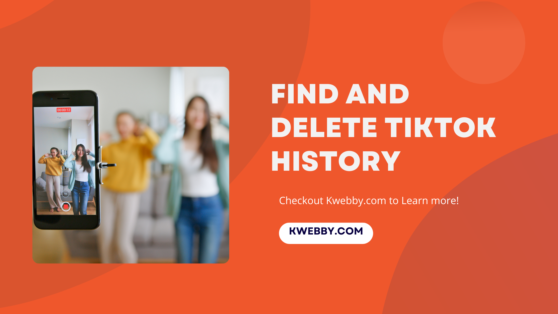 Find and Delete TikTok History