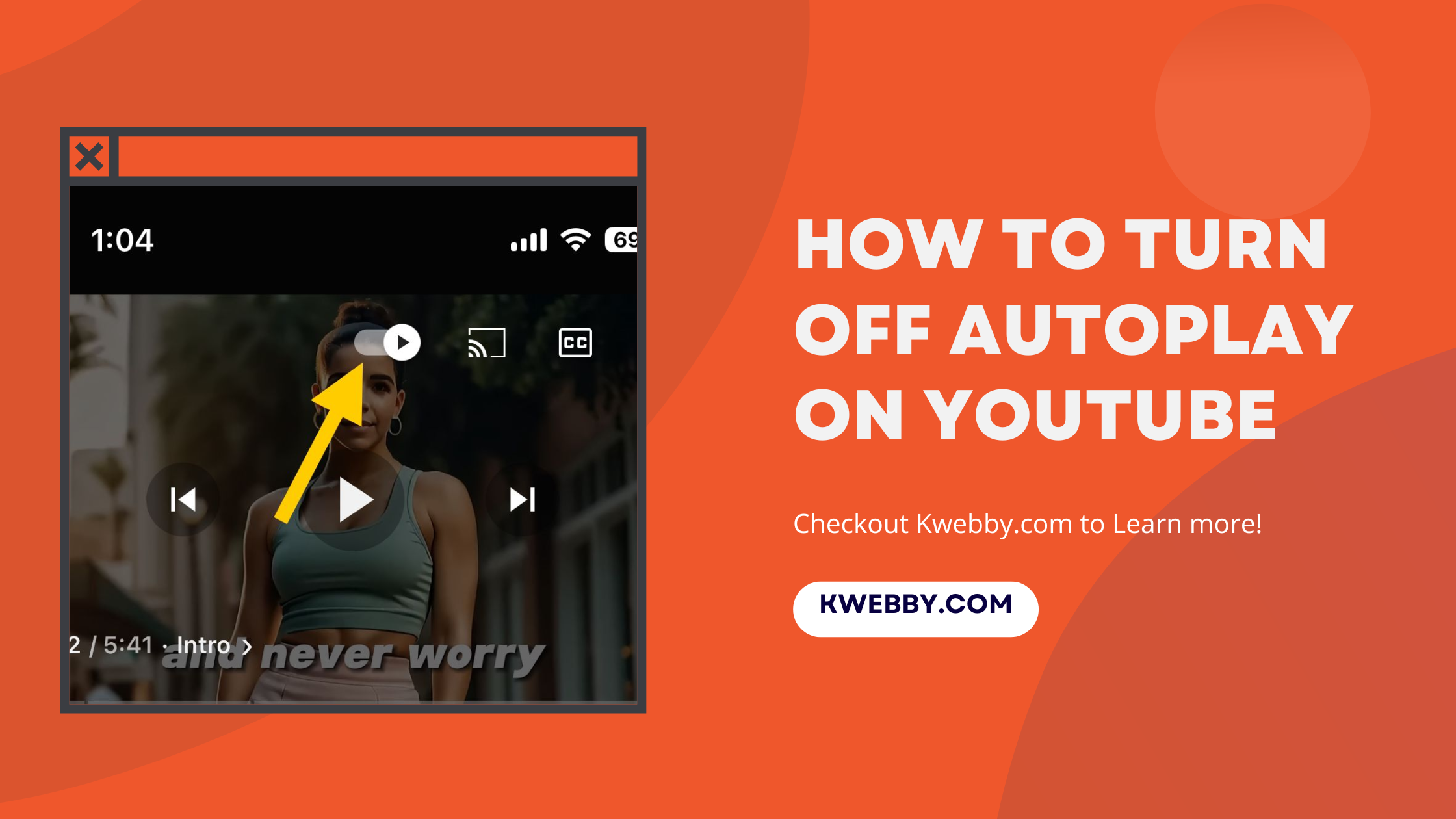 How to turn off autoplay on youtube