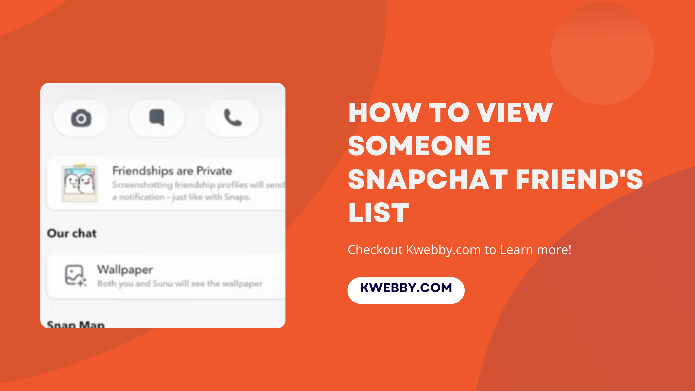 How to view someone Snapchat friend's list