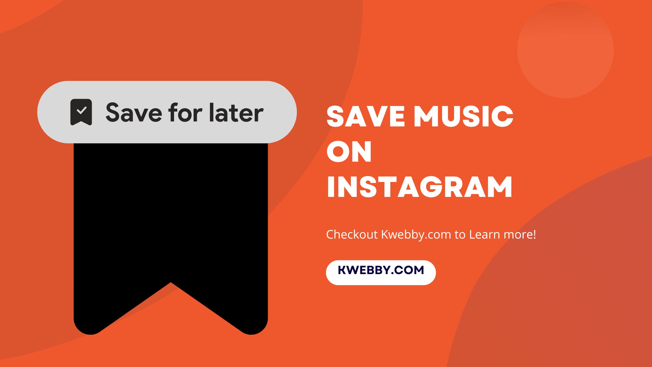 Save music on Instagram