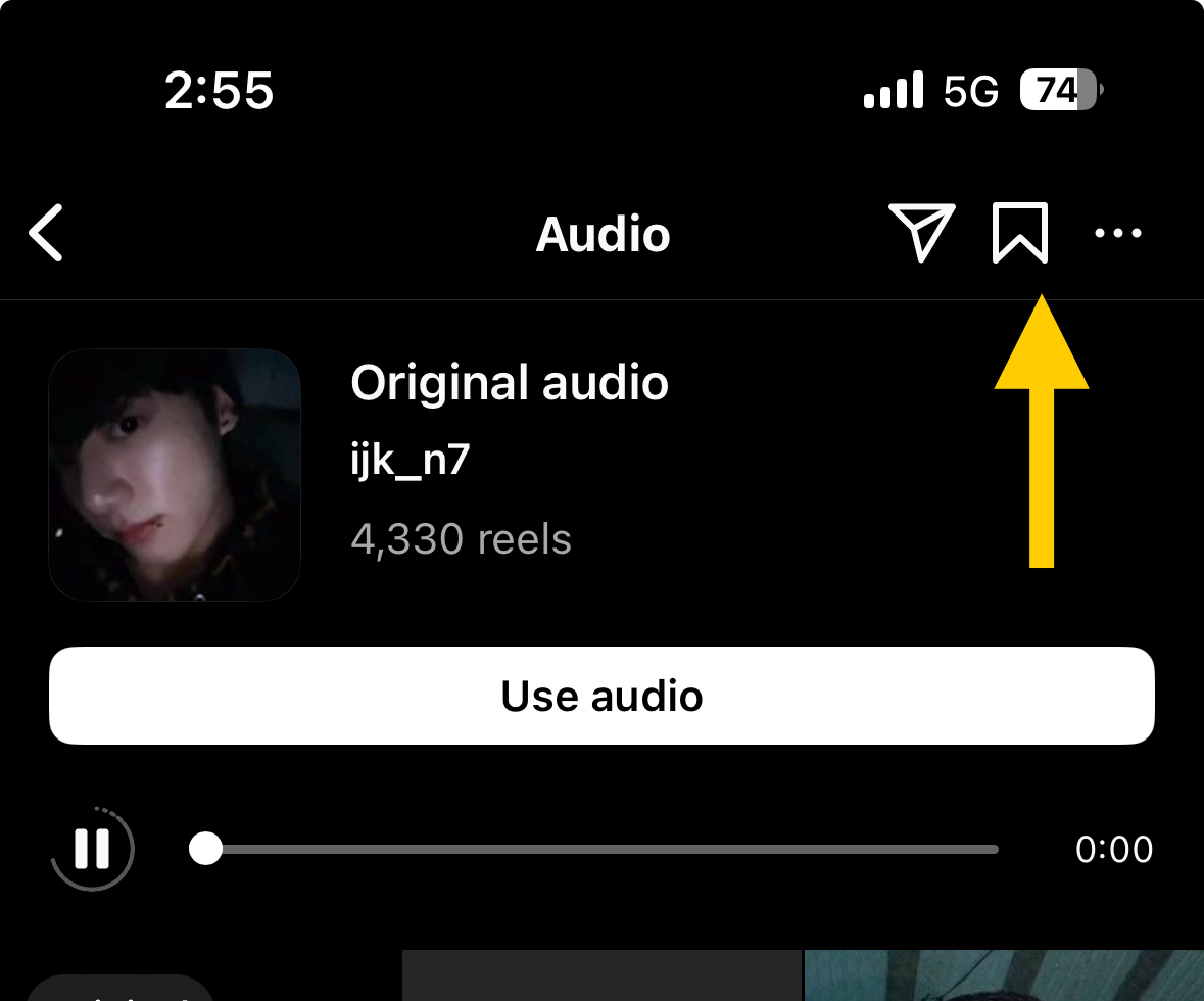 How to Save Music and Use the "Saved Music" Feature on Instagram 13
