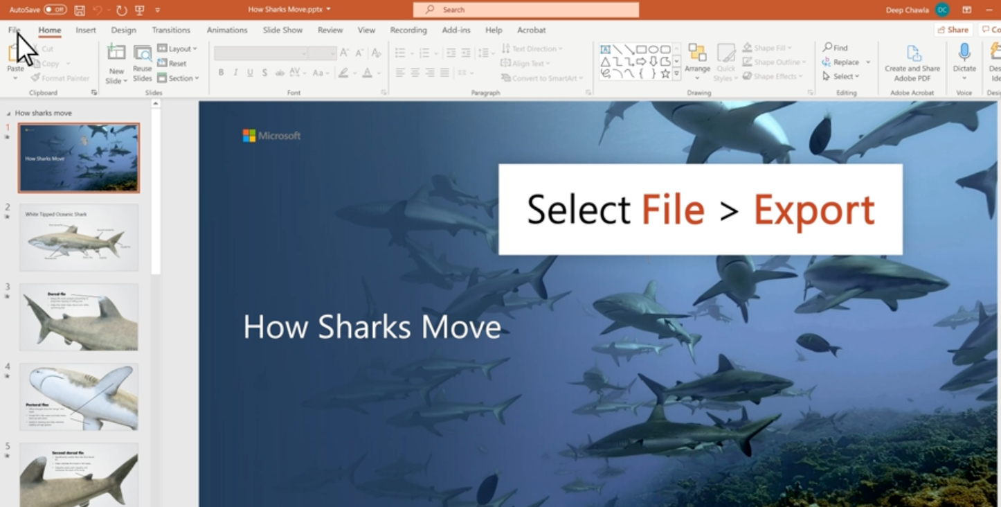 How to Convert PowerPoint to Video (PPT to Video) 7