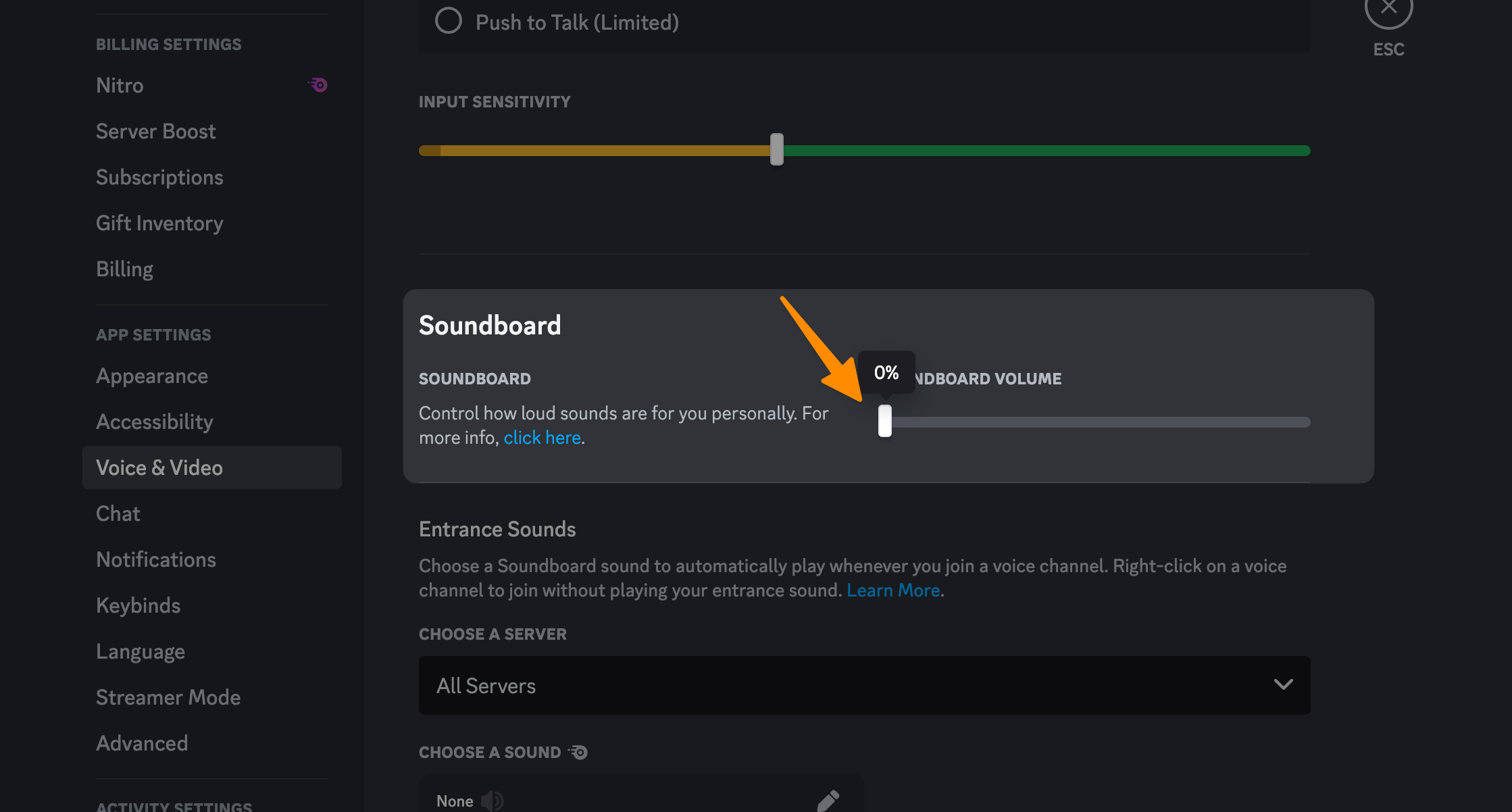 How to mute discord soundboard in 2 Clicks 4