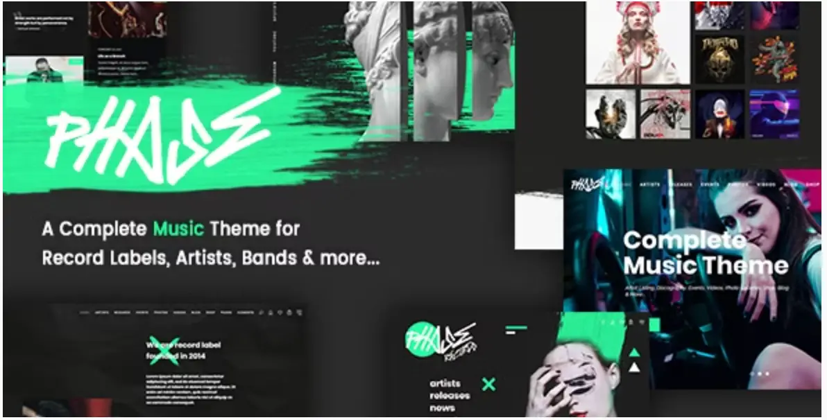 15 Best WordPress Themes for Musicians - Make Your Music Shine Online 10