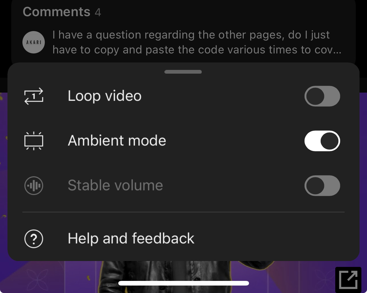 How to use ambient mode on YouTube in 2 Easy Steps 5
