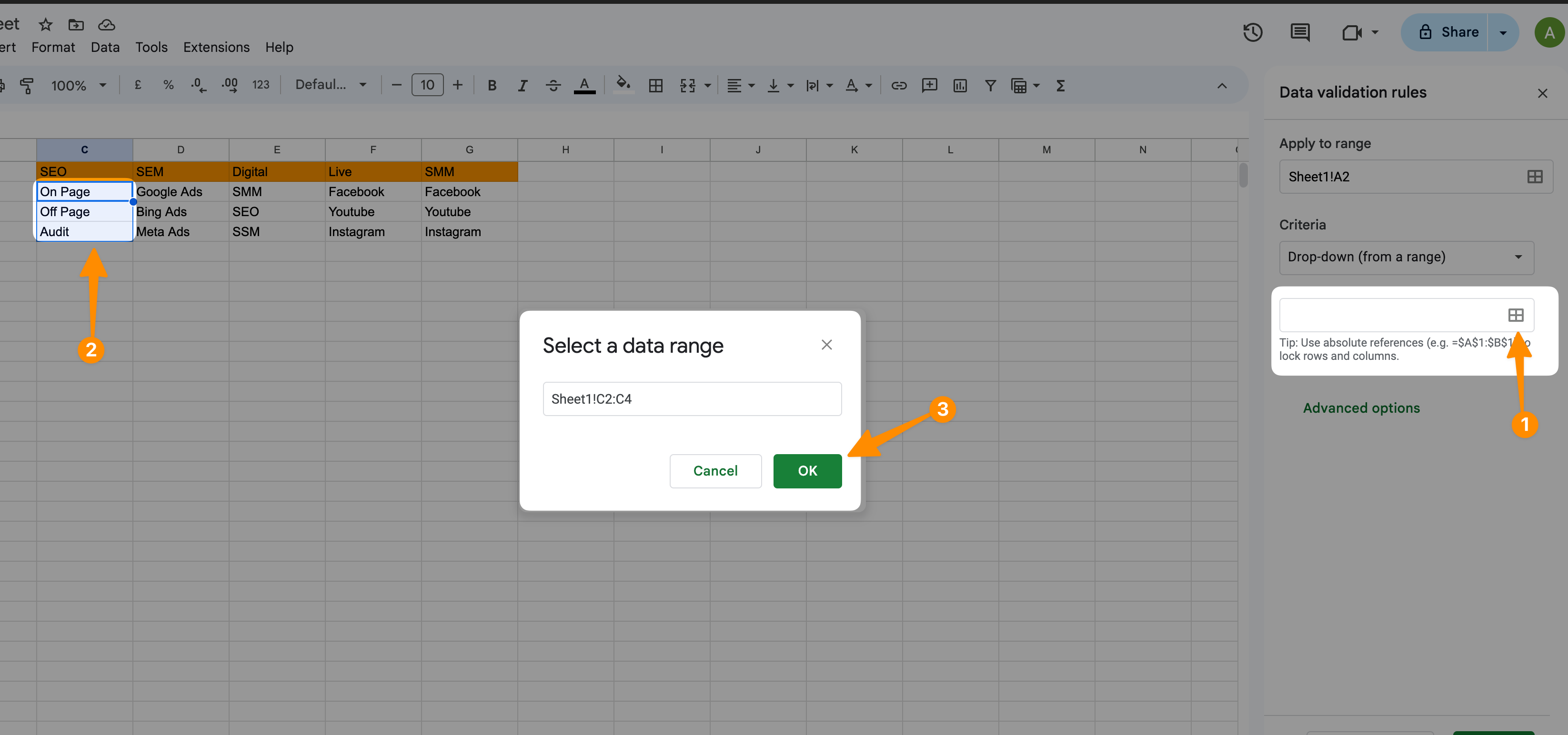 How to Create Categories in Google Sheets in Few Steps 9