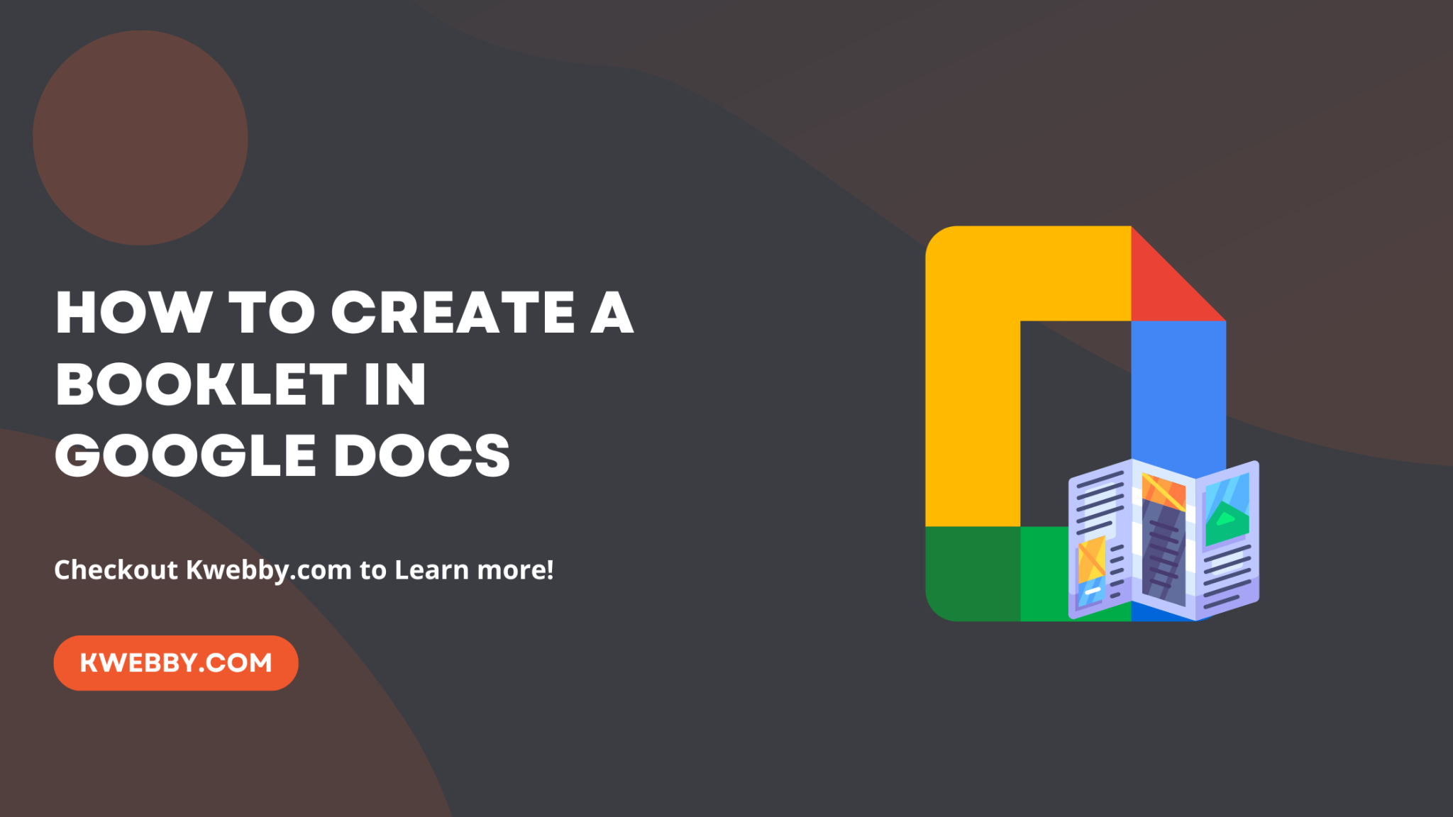 How To Create A Booklet In Google Docs In 2024 