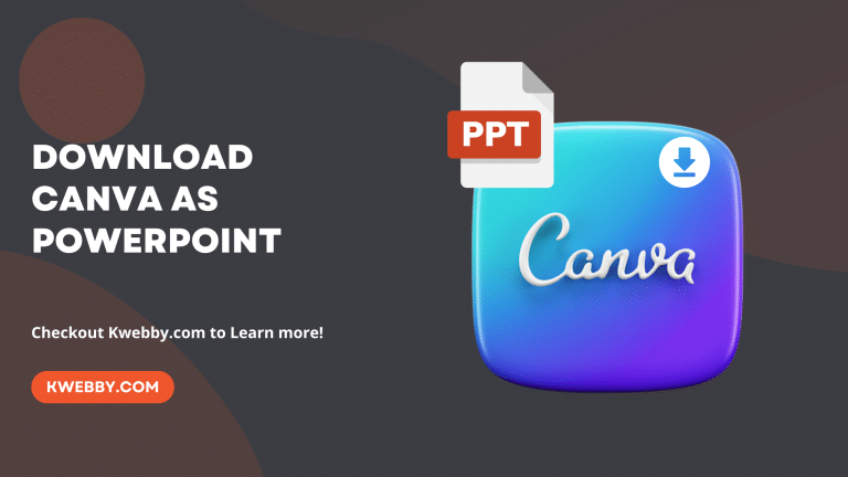 How To Download Canva As Powerpoint Ppt File In 2 Clicks Kwebby
