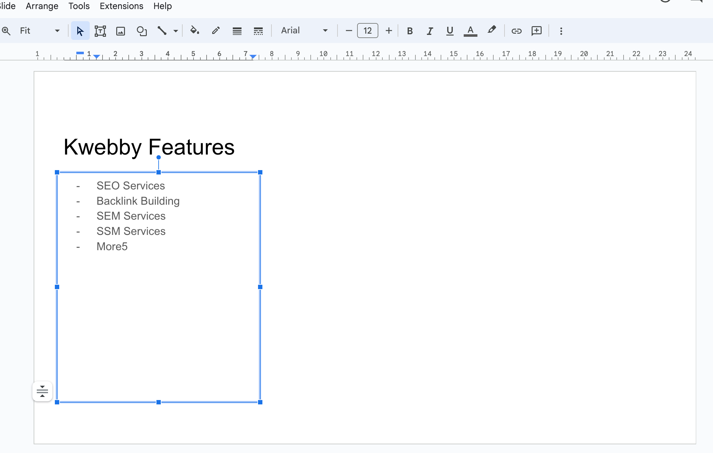 How to Create Text Columns in Google Slides in 3 Steps 5