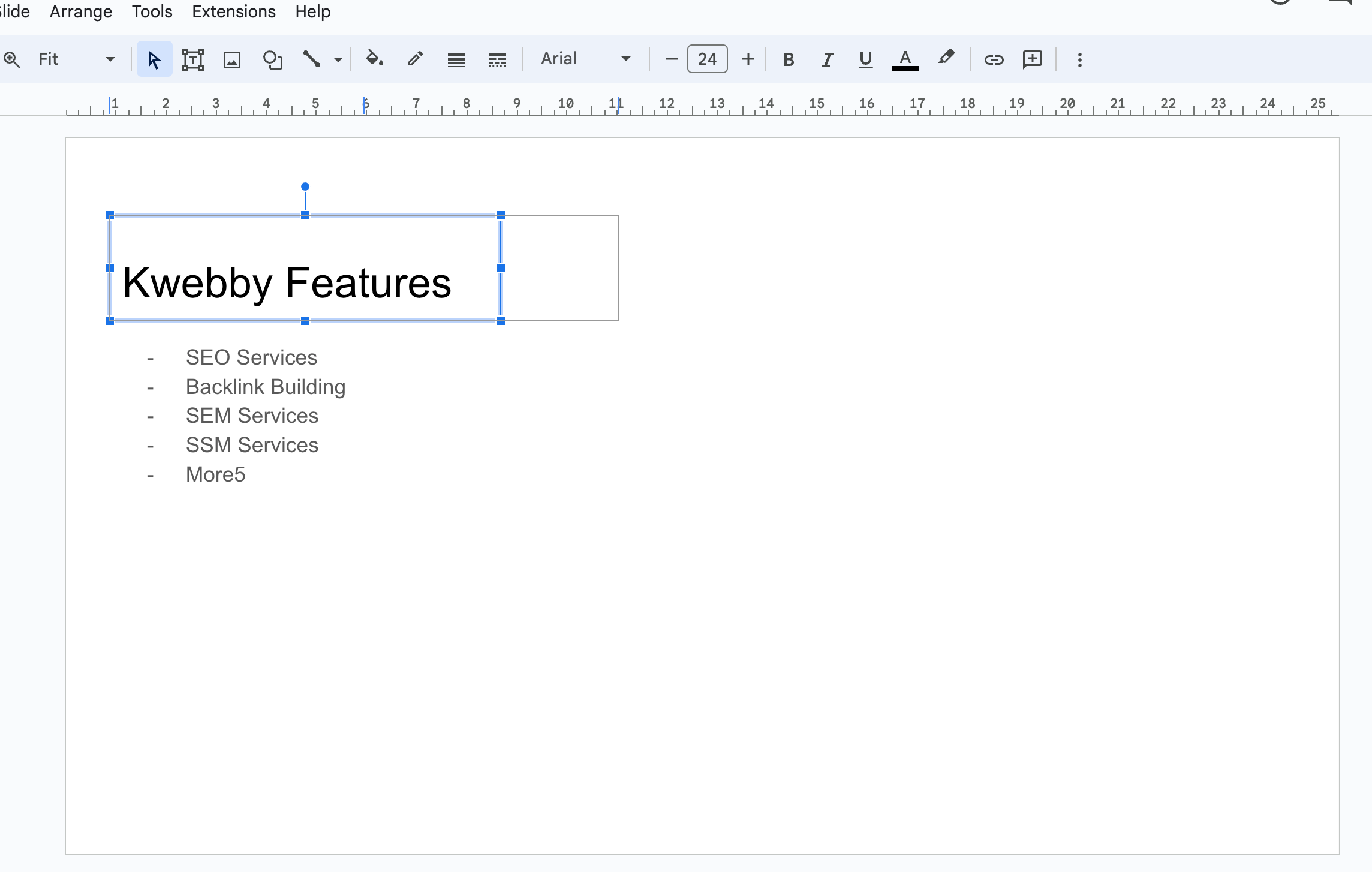 How to Create Text Columns in Google Slides in 3 Steps 4