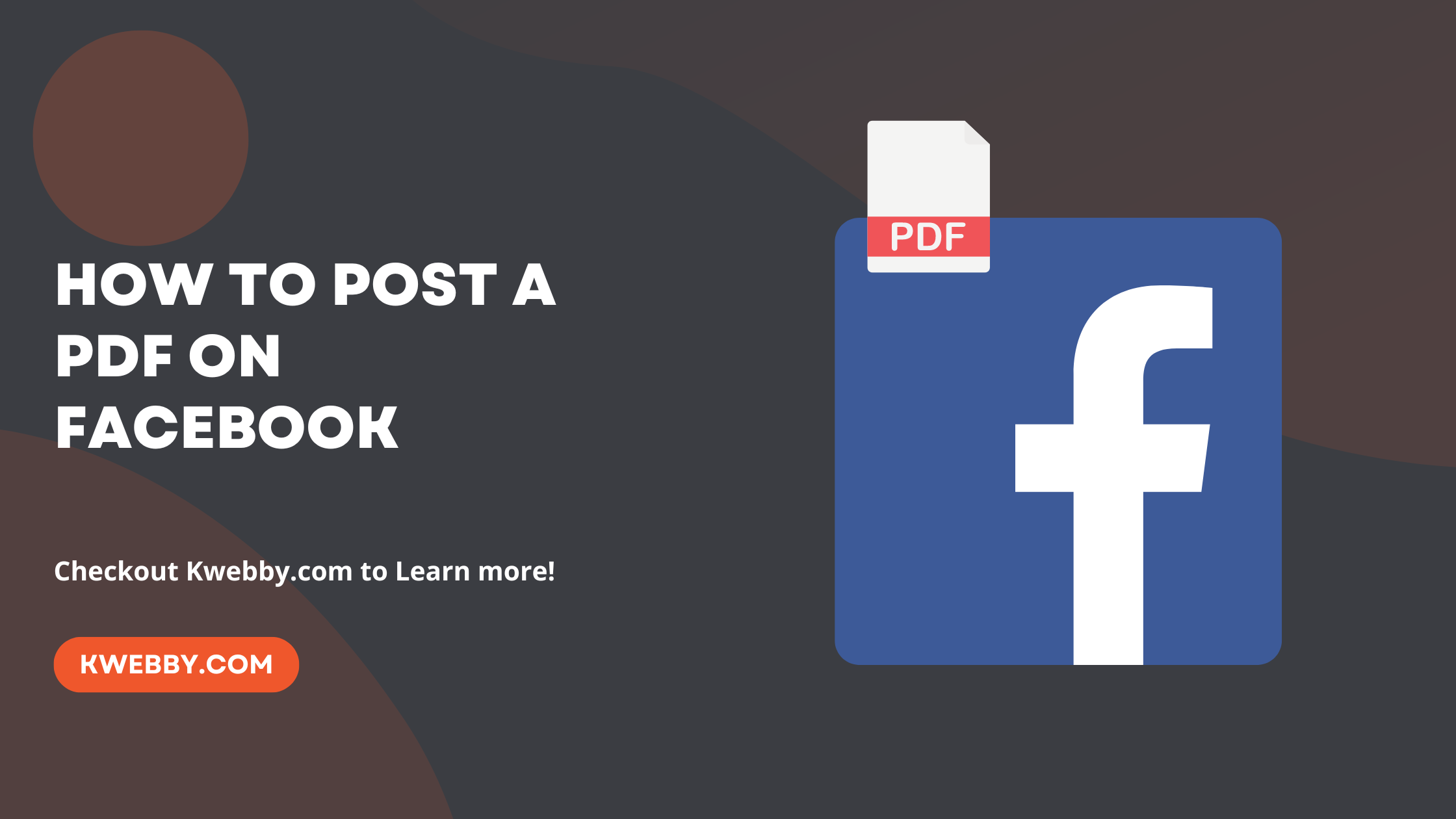 How to Post a PDF on Facebook (Page, Groups, Profile) 14