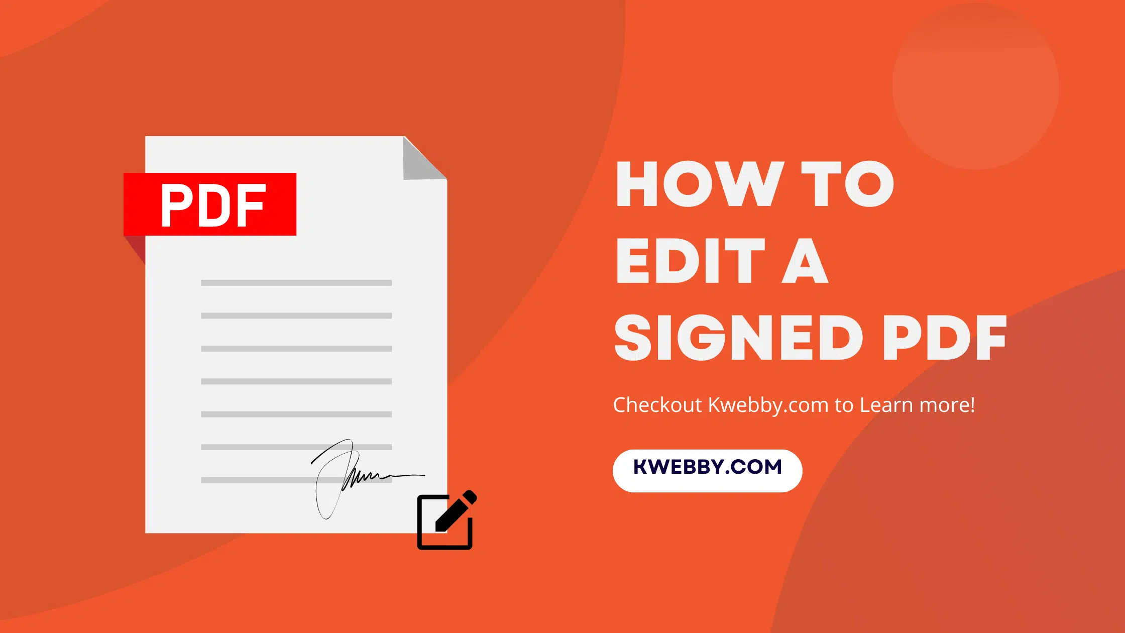 How to edit a signed PDF in 2024 (100% Working)