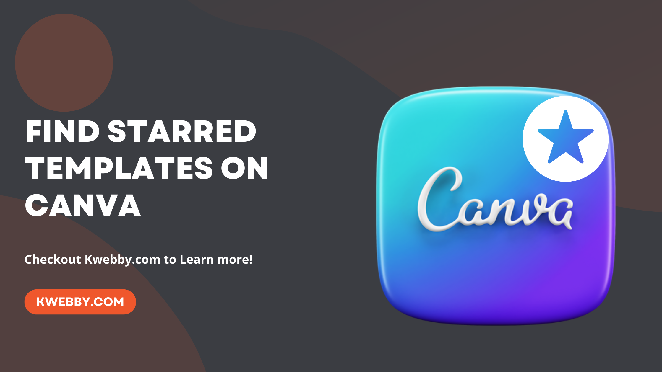find Starred Templates on Canva