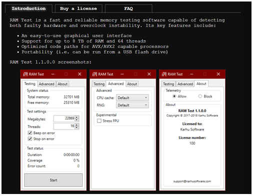 10 Best RAM Test Software Programs for Windows and Mac 19