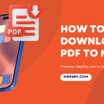 How to download PDF to mobile (iPhone and Android)